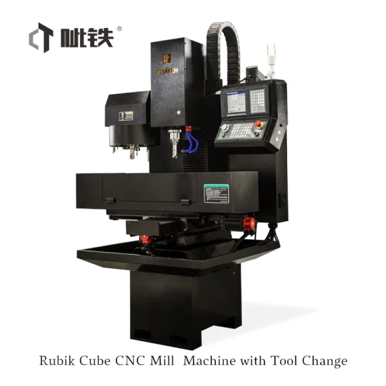 Máquina fresadora CNC pequena de baixo custo Rubik Cube Mini preço de moinho CNC
