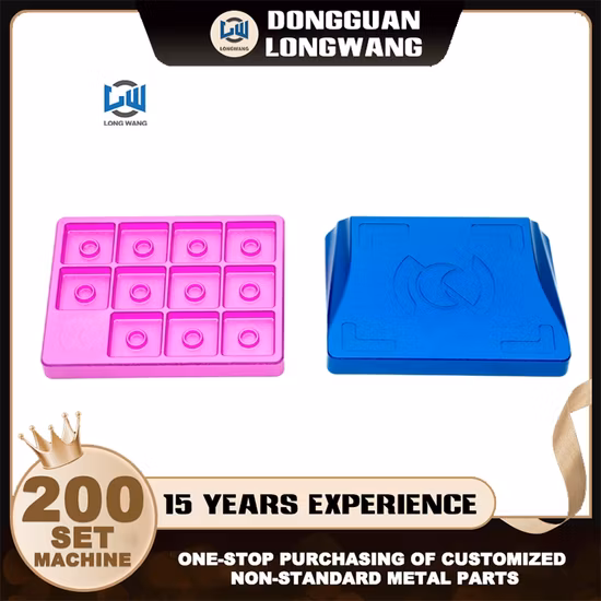 Máquinas de processamento de metal personalizadas, peças de usinagem CNC de aço, trituração de alumínio de 4 eixos